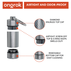 Ongrok Small Storage Keychain - Discreet Smoker