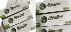 Afghan Hemp All Natural Rolling Papers 1 1/4 Size (4 Pack) - Discreet Smoker