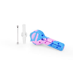 Ritual - 4'' Silicone Nectar Spoon - Cotton Candy - Discreet Smoker