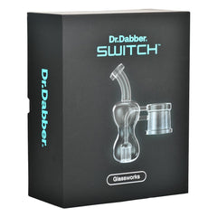 Dr. Dabber Switch Replacement Glass Bubbler Attachment - Discreet Smoker