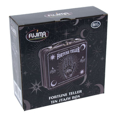 Fujima Handled Tin Stash Box | 6.5" - Discreet Smoker
