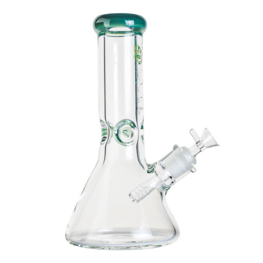 9mm Straight Neck Beaker - Discreet Smoker