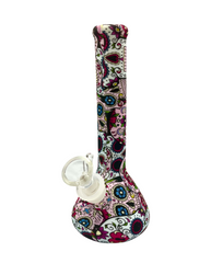 Day of the Dead Silicone Bong - Discreet Smoker
