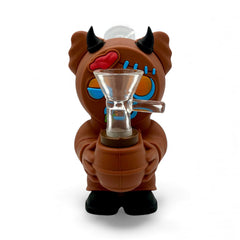 Zombie Gingerbread Man Silicone Water Pipe