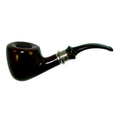 Pulsar Shire Pipes Half Bent Dublin Cherry Wood Tobacco Pipe - 5.5" - Discreet Smoker