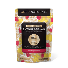 Gold Naturals Entourage Δ9 Gummy - Discreet Smoker