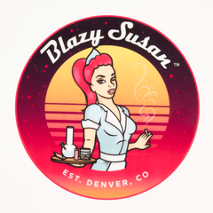 Blazy Susan Spinning Rolling Trays - Discreet Smoker