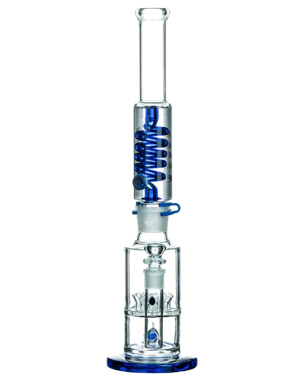 19 Inch Coiled Glycerin Bong - Specialty Collection - Discreet Smoker