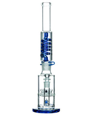 19 Inch Coiled Glycerin Bong - Specialty Collection - Discreet Smoker