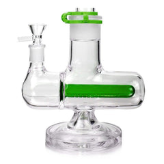 1Stop Glass 16 inches Glycerin Inline Perc Bong - Discreet Smoker
