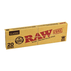 RAW Classic Cone | 20pk | 12pc Display - Discreet Smoker