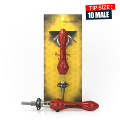 SPECKLED GLASS NECTAR COLLECTOR - Discreet Smoker