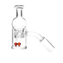 Pulsar Quartz Banger w/ Helix Carb Cap - Discreet Smoker