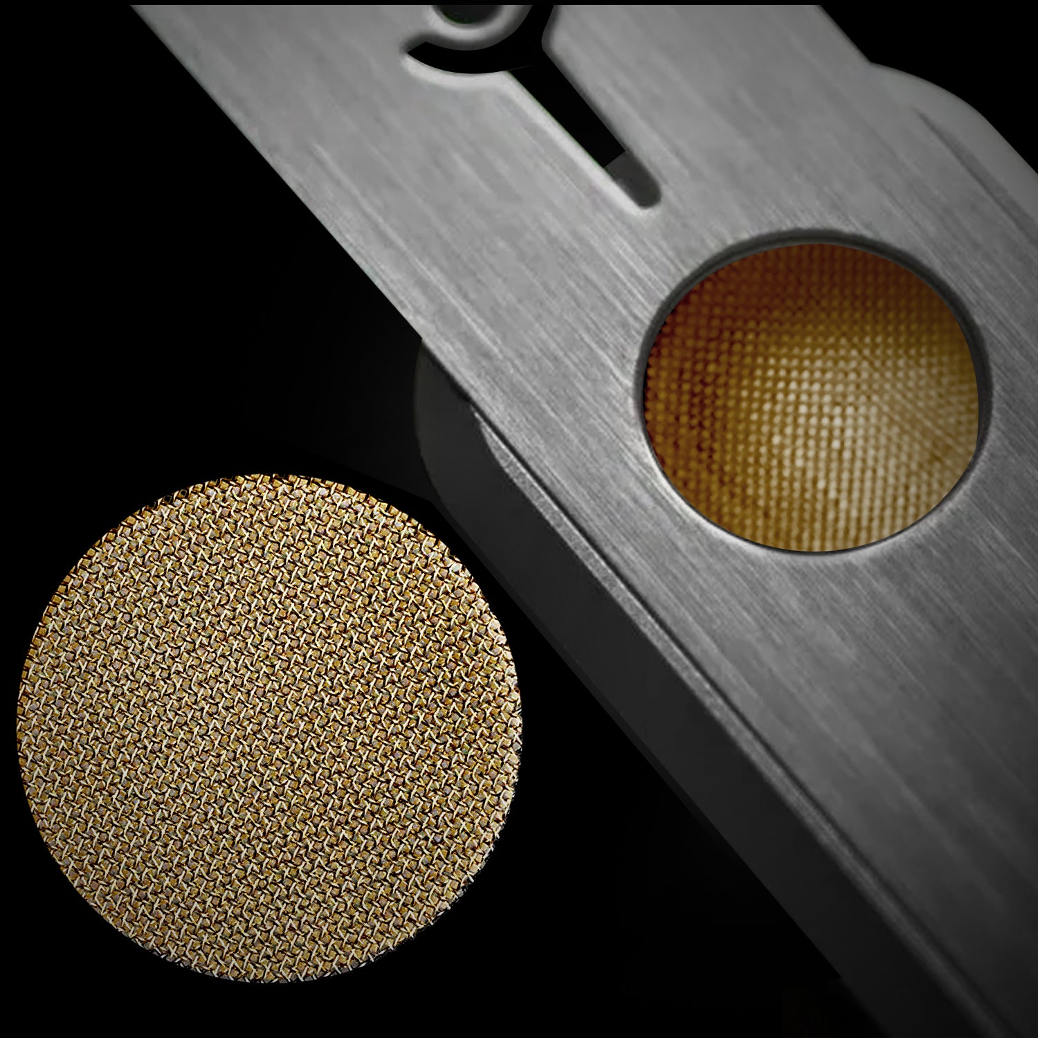 Genius 24K Gold Plated TruTaste Screen - Discreet Smoker