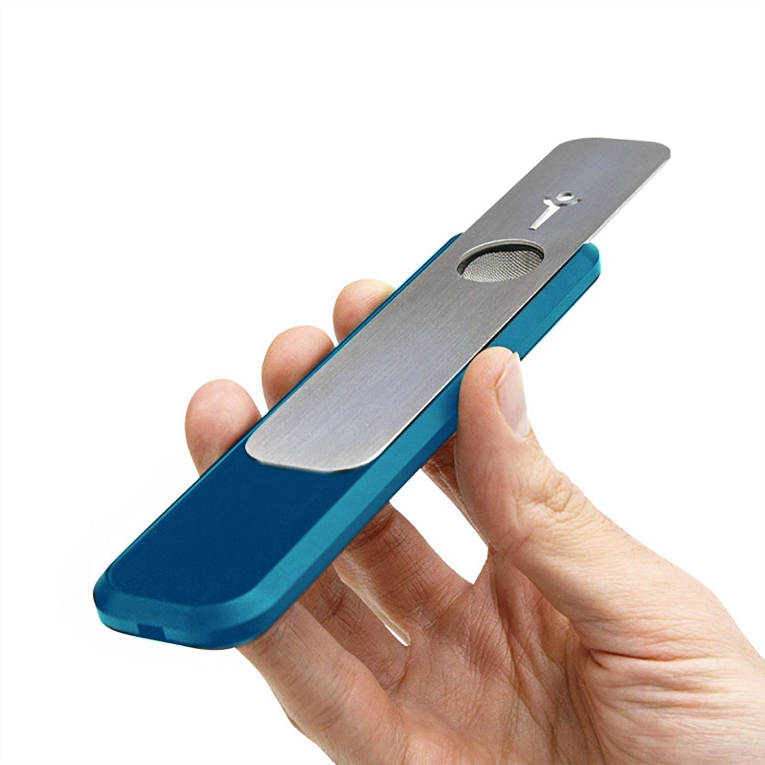 Blue Mini Genius Pipe - Discreet Smoker