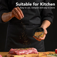 Grinder, Large 3" Spice Grinder (Wood Grain Brown)