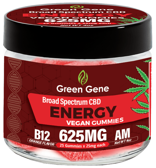 Green Genie Organic CBD Infused Mood Based Vegan Gummies - (625MG - 2500MG) - Discreet Smoker