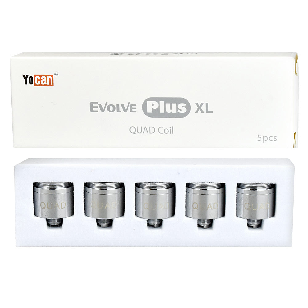 Yocan Evolve Plus XL Replacement Coils | 5pc Box - Discreet Smoker