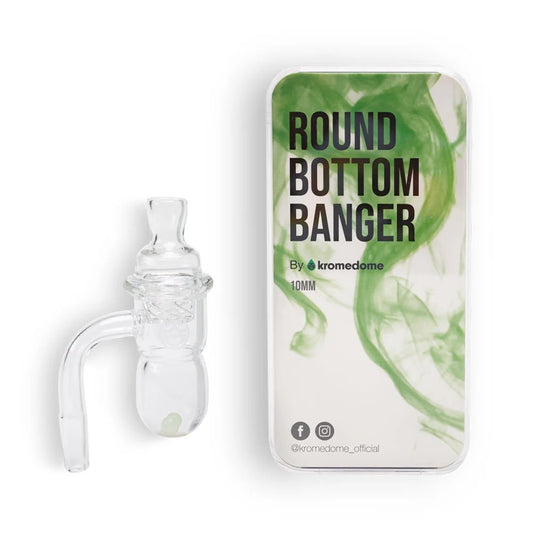 Kromedome Round Bottom Banger - Discreet Smoker