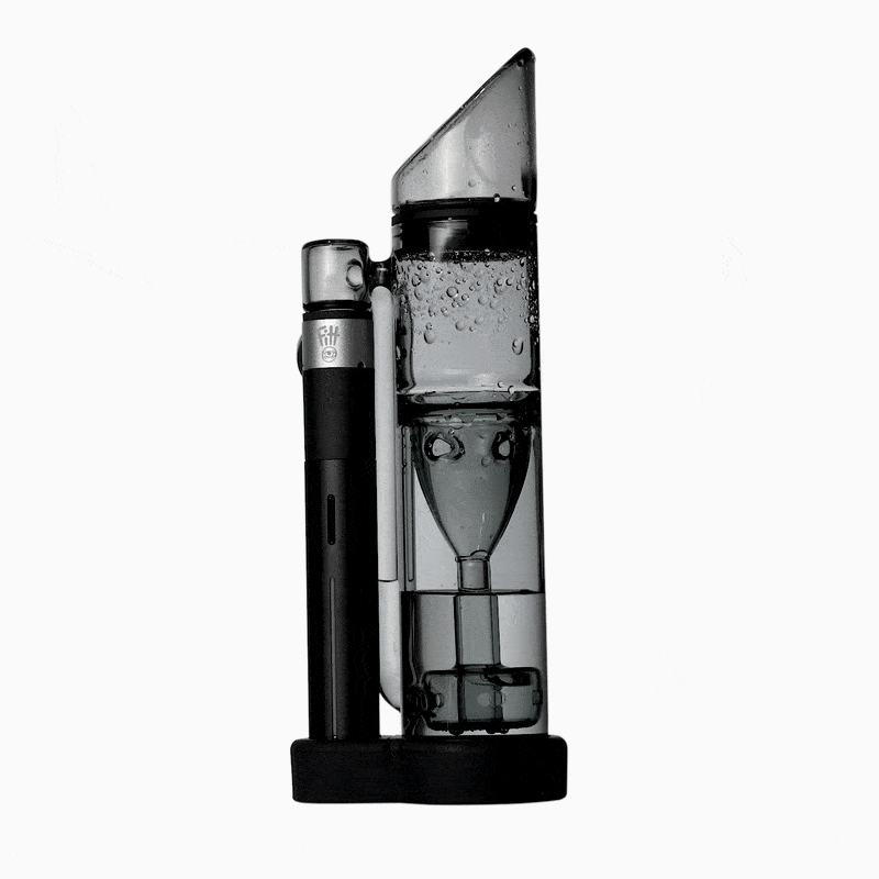 Ryan Fitt Pillar Pivot Bubbler - Discreet Smoker