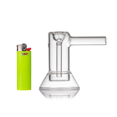MJ Arsenal Cove Glass Bubbler - Discreet Smoker