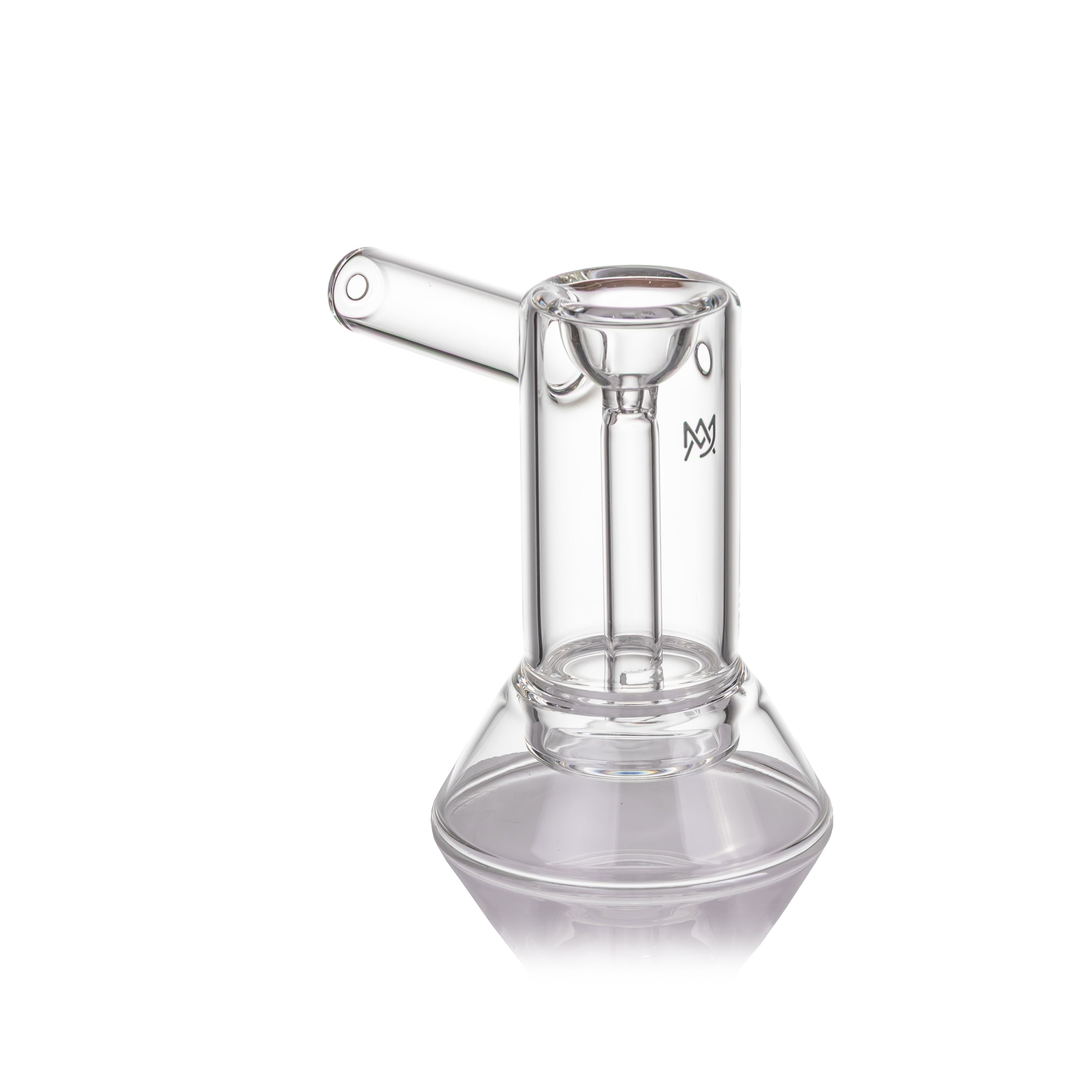 MJ Arsenal Cove Glass Bubbler - Discreet Smoker