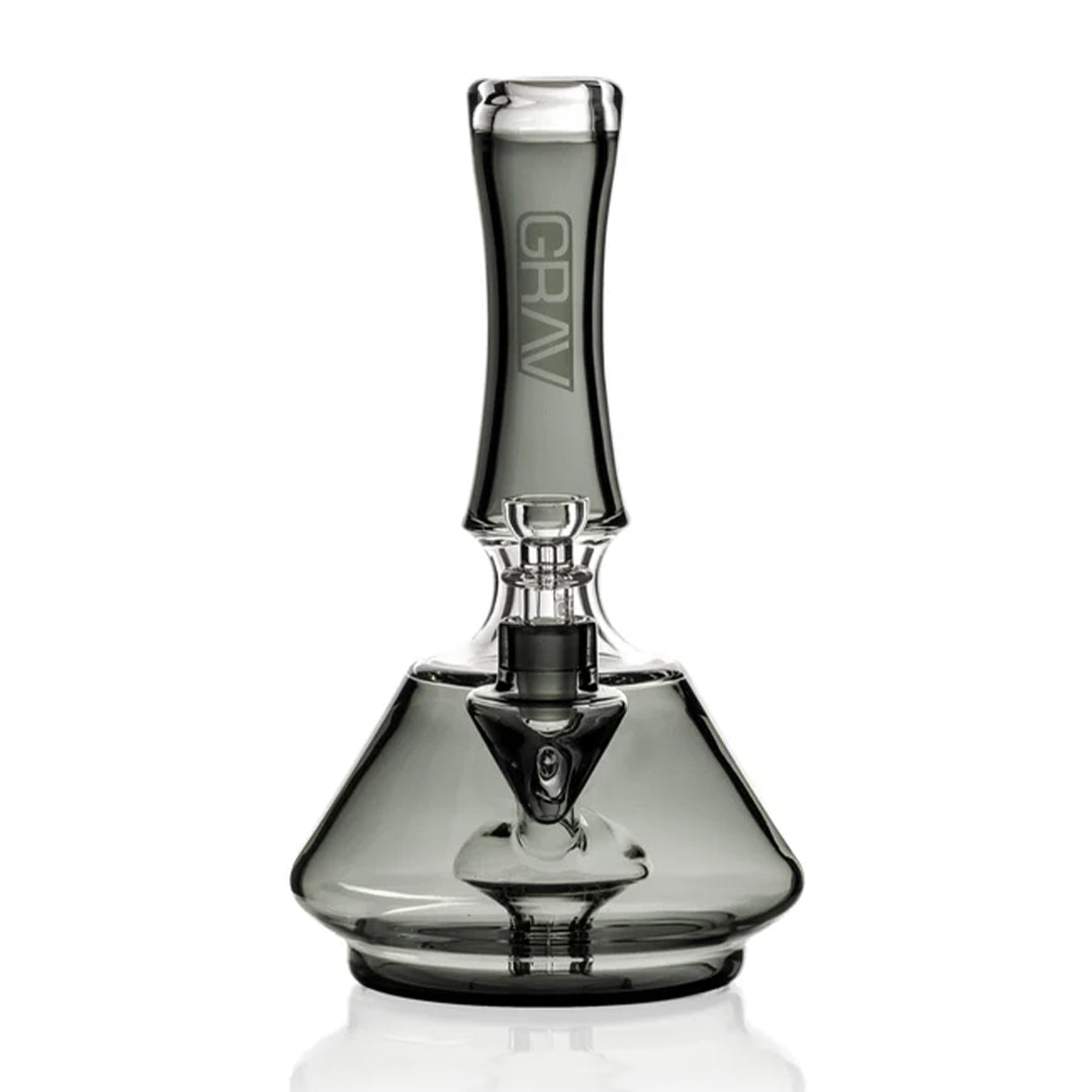 Grav Oracle Glass Water Pipe - Discreet Smoker