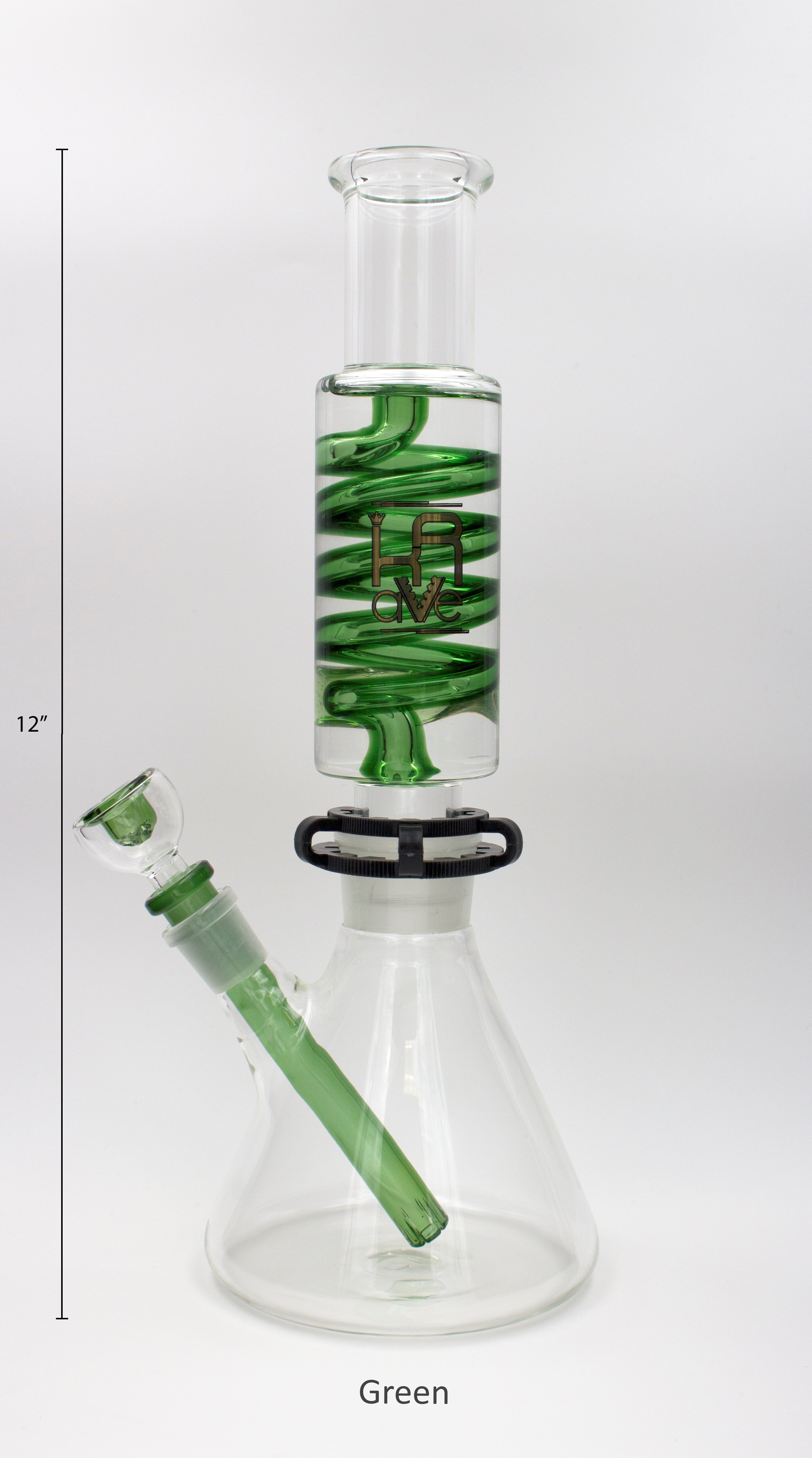 Krave Glass Laboratory Bong - Discreet Smoker
