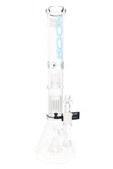 ROOR Tech Stemless Beaker Bong – Multi Percs – 18″ – 5 mm - Discreet Smoker
