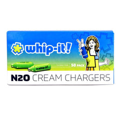 whip-It! Brand Cream Chargers | 50pc Display - Discreet Smoker