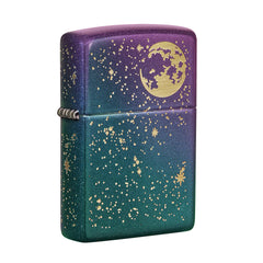 Zippo Lighter | Engraved Starry Sky | Iridescent - Discreet Smoker