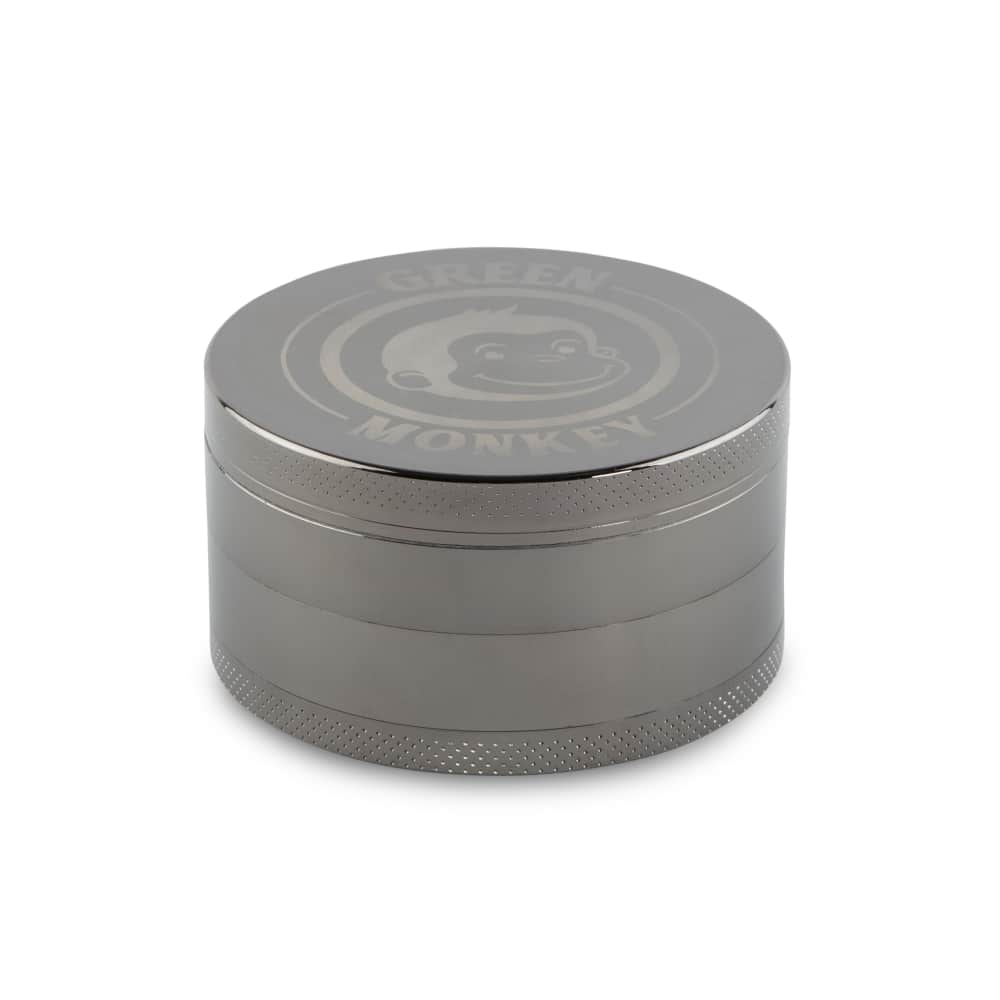 Green Monkey Grinder - Capuchin 4pc - 75mm - Discreet Smoker