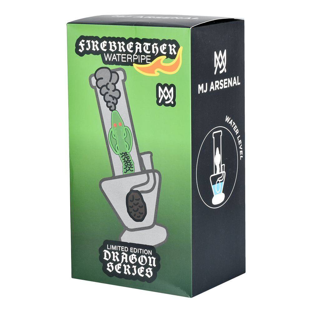 MJ Arsenal Firebreather Glass Water Pipe - 8.75" / 14mm F - Discreet Smoker