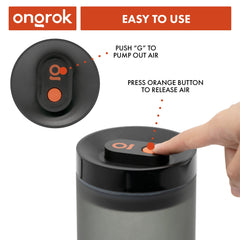 Ongrok Vacuum Pump Jar - Discreet Smoker