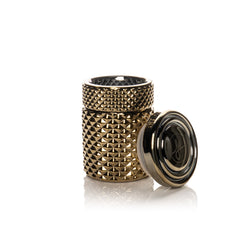 Twenties Collection Jar | Gold - Discreet Smoker