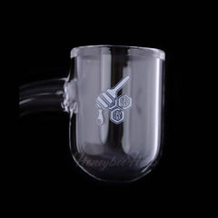 HONEY BEVEL BOWL QUARTZ BANGER - 90° DEGREE | YL - Discreet Smoker