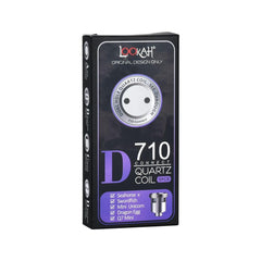 5CT PACK - Lookah 710 Connect Quartz Coil D - Discreet Smoker