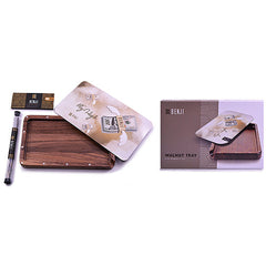 Benji - Walnut Tray w/ Magnetic Lid Kit - Fly High - Discreet Smoker