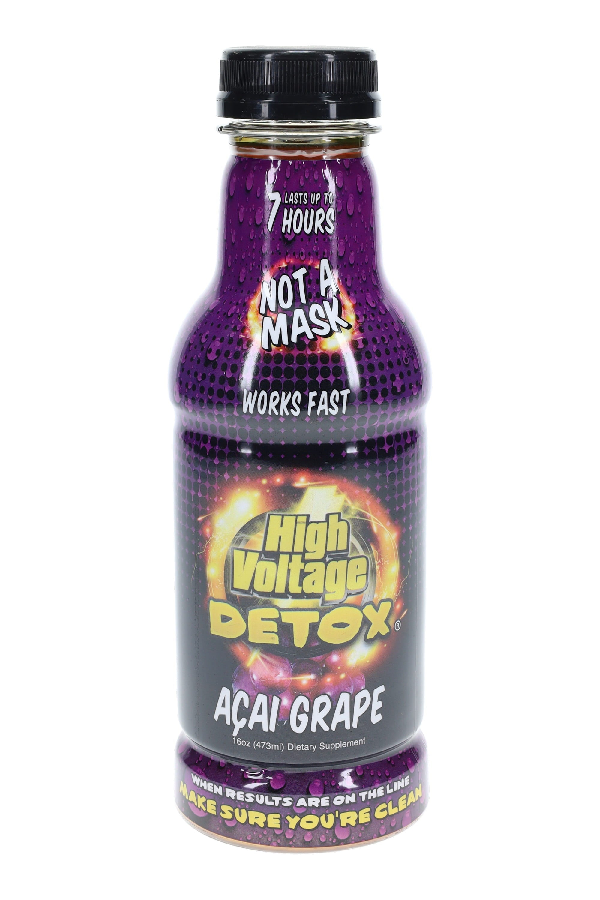 High Voltage Detox Drink – 16 oz – Choose Flavor - Discreet Smoker