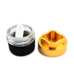 4 Piece Aluminum Herb Grinder | AITH v.I – OG - Repeat Pattern - Discreet Smoker
