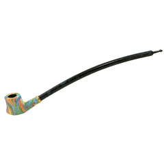 Pulsar Shire Pipes Rainbow Cherry Wood Tobacco Pipe - LOGO - Discreet Smoker
