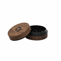 ONGROK 3 Inch, 2-Piece Walnut Grinder - Discreet Smoker