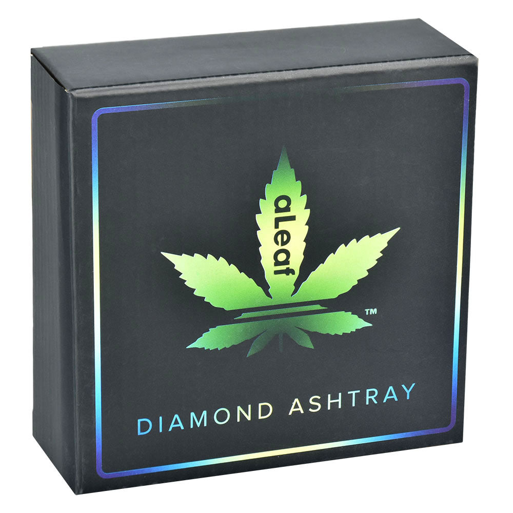 aLeaf Diamond Ashtray | 3.75" - Discreet Smoker