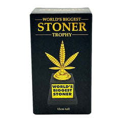 World's Biggest Stoner Trophy - 4.7" - Discreet Smoker
