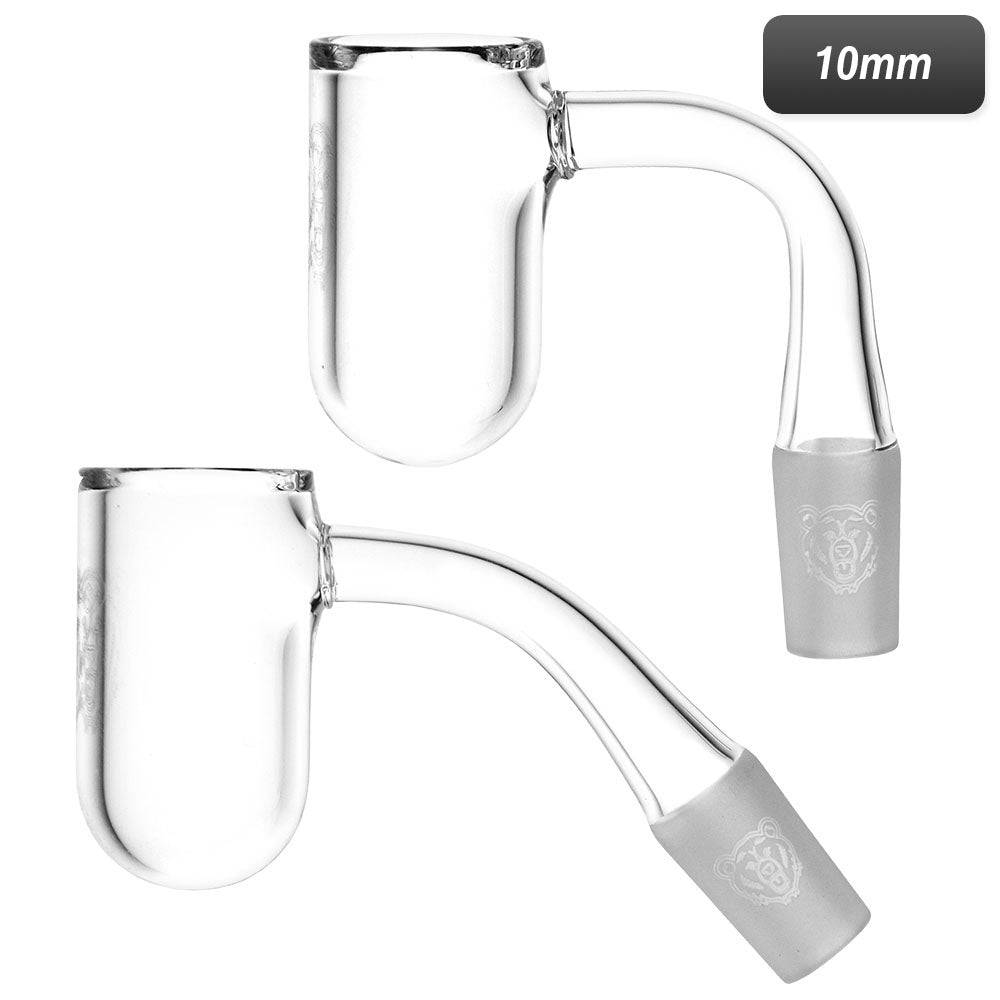 Bear Quartz V2 Round Bottom Banger | 10mm M - Discreet Smoker