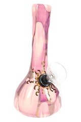 Ancient Creations Ceramics 6″ Ceramic Beaker Bong – 22K Gold – US-Made - Discreet Smoker