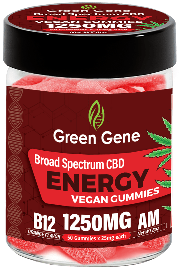 Green Genie Organic CBD Infused Mood Based Vegan Gummies - (625MG - 2500MG) - Discreet Smoker