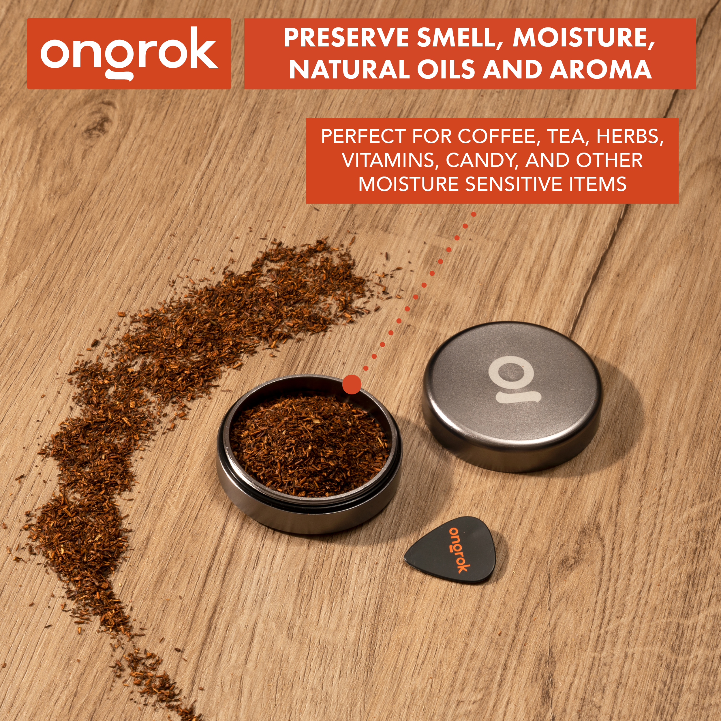 Ongrok Aluminum Storage Puck - Discreet Smoker