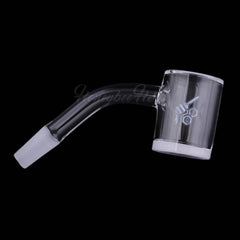 HONEY & MILK BEVEL QUARTZ BANGER - 45° DEGREE | YL - Discreet Smoker