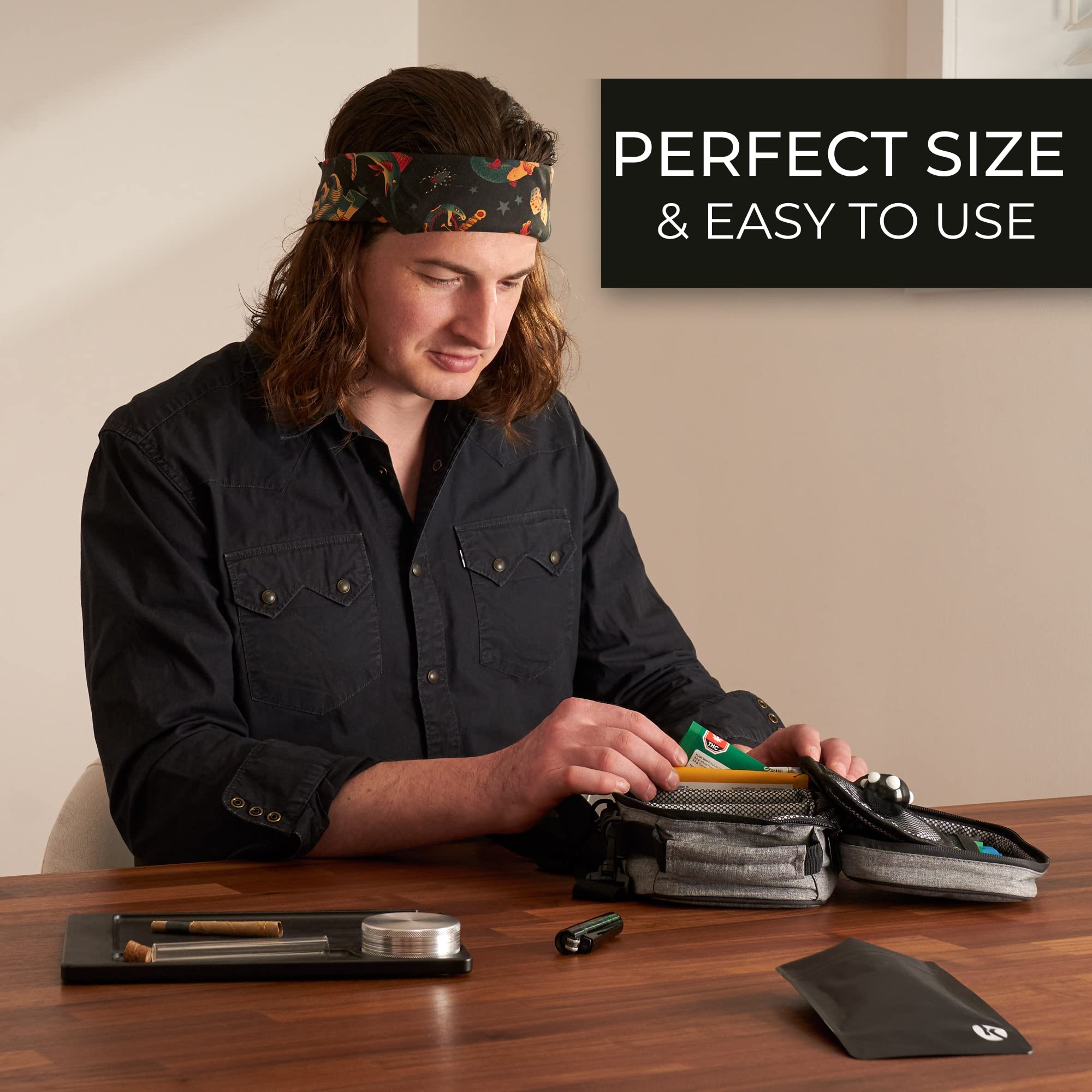 Discrete Smell Proof Storage Case - Discreet Smoker